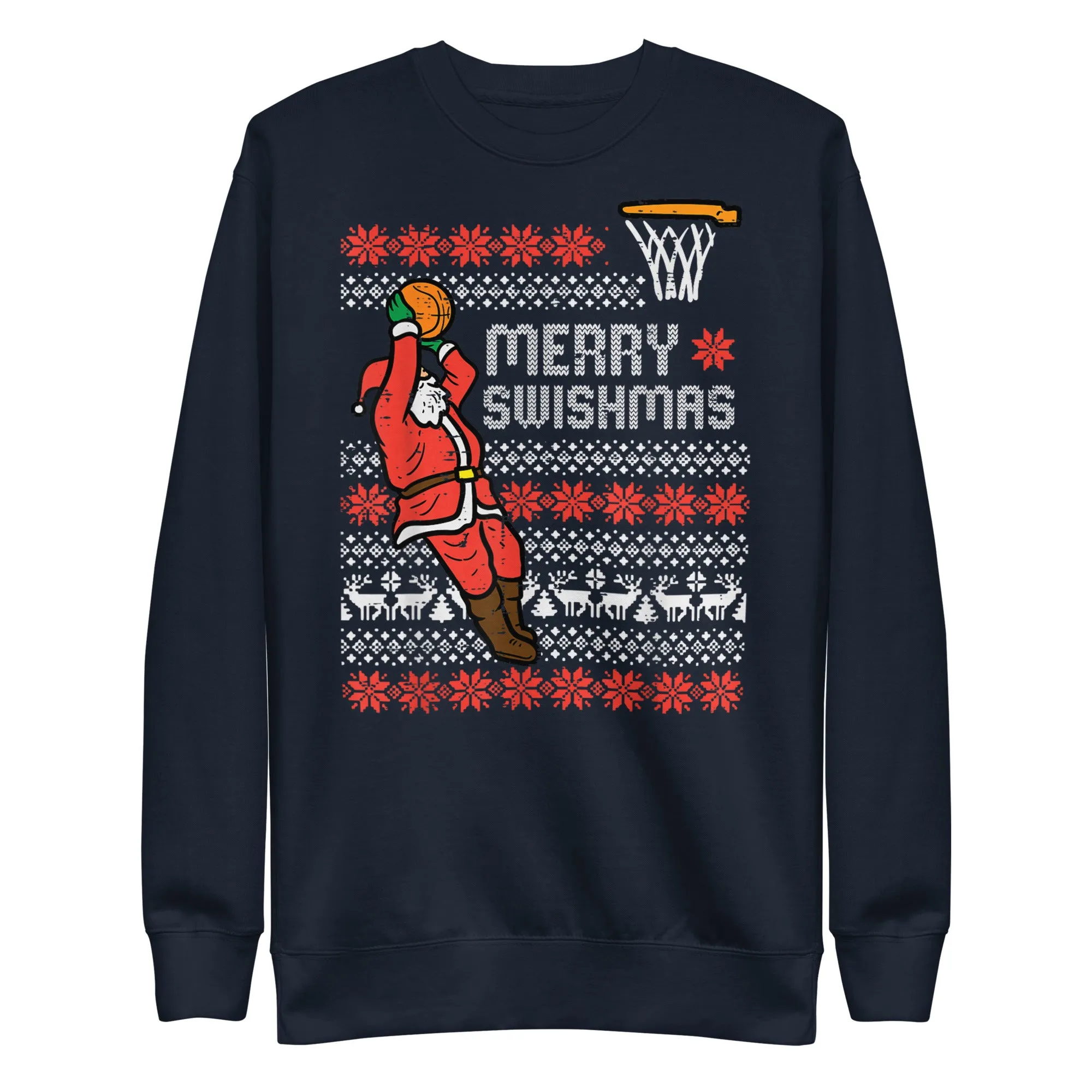 Merry Swishmas Premium Sweatshirt