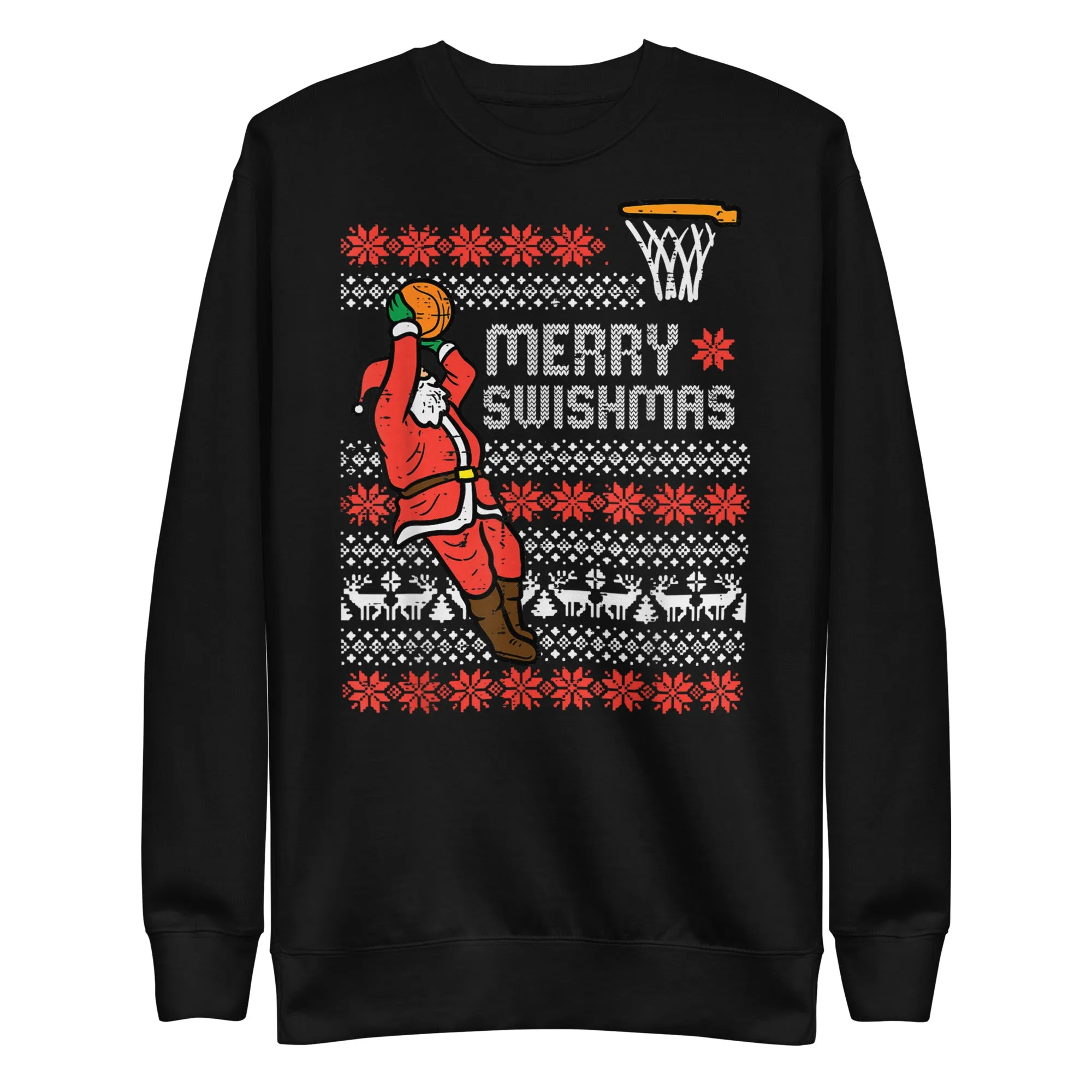 Merry Swishmas Premium Sweatshirt