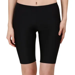 Mid Rise Soft Polyamide Spandex Knee Length Swim Shorts
