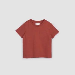 Miles the Label Brick Slub Pocket Tee