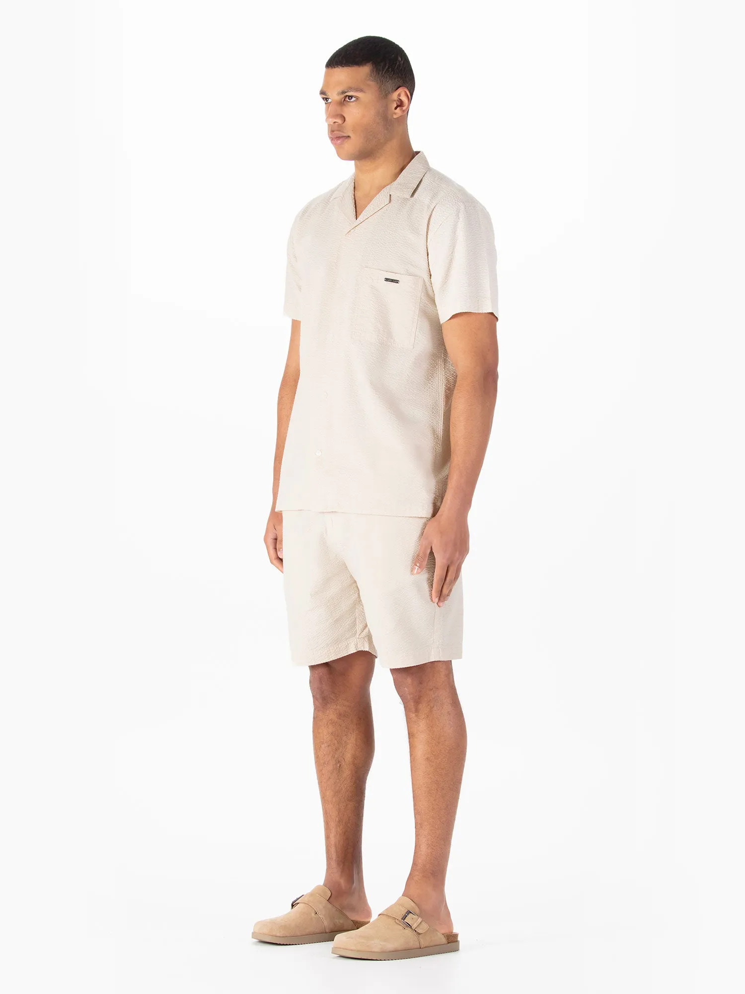 MILLOOK TEXTURED SHORT SET