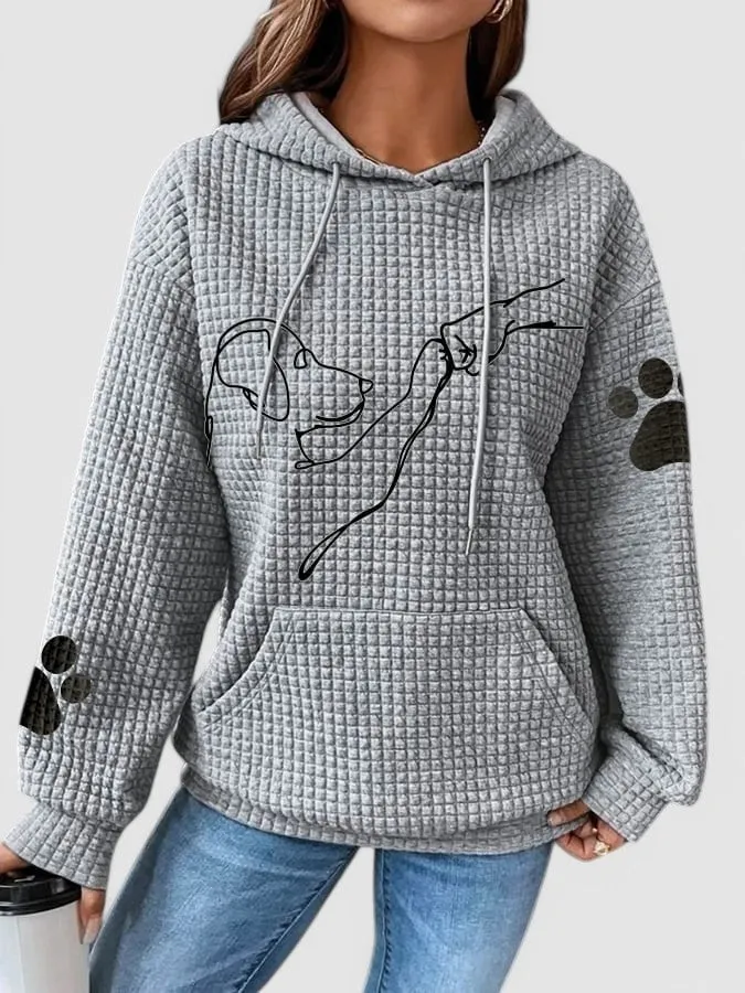 Milo | Waffle Knit Hoodie