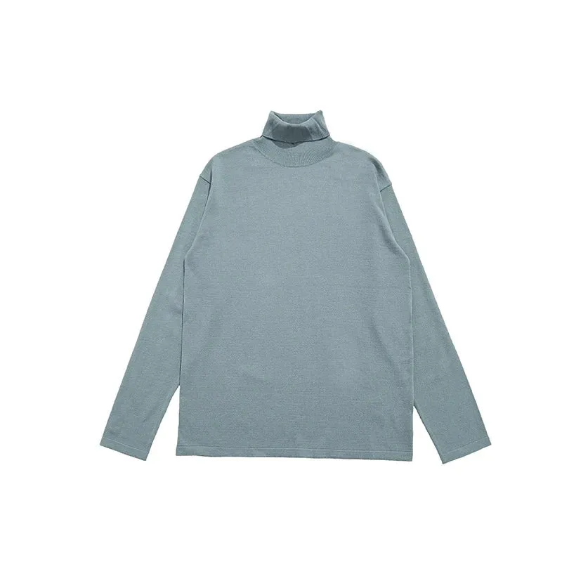 Minimalist Turtleneck Sweater