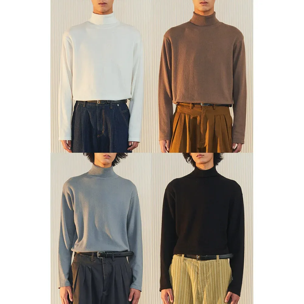 Minimalist Turtleneck Sweater