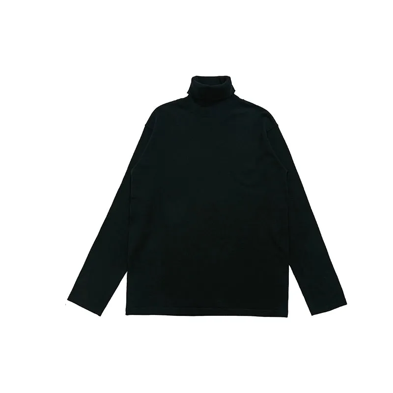 Minimalist Turtleneck Sweater