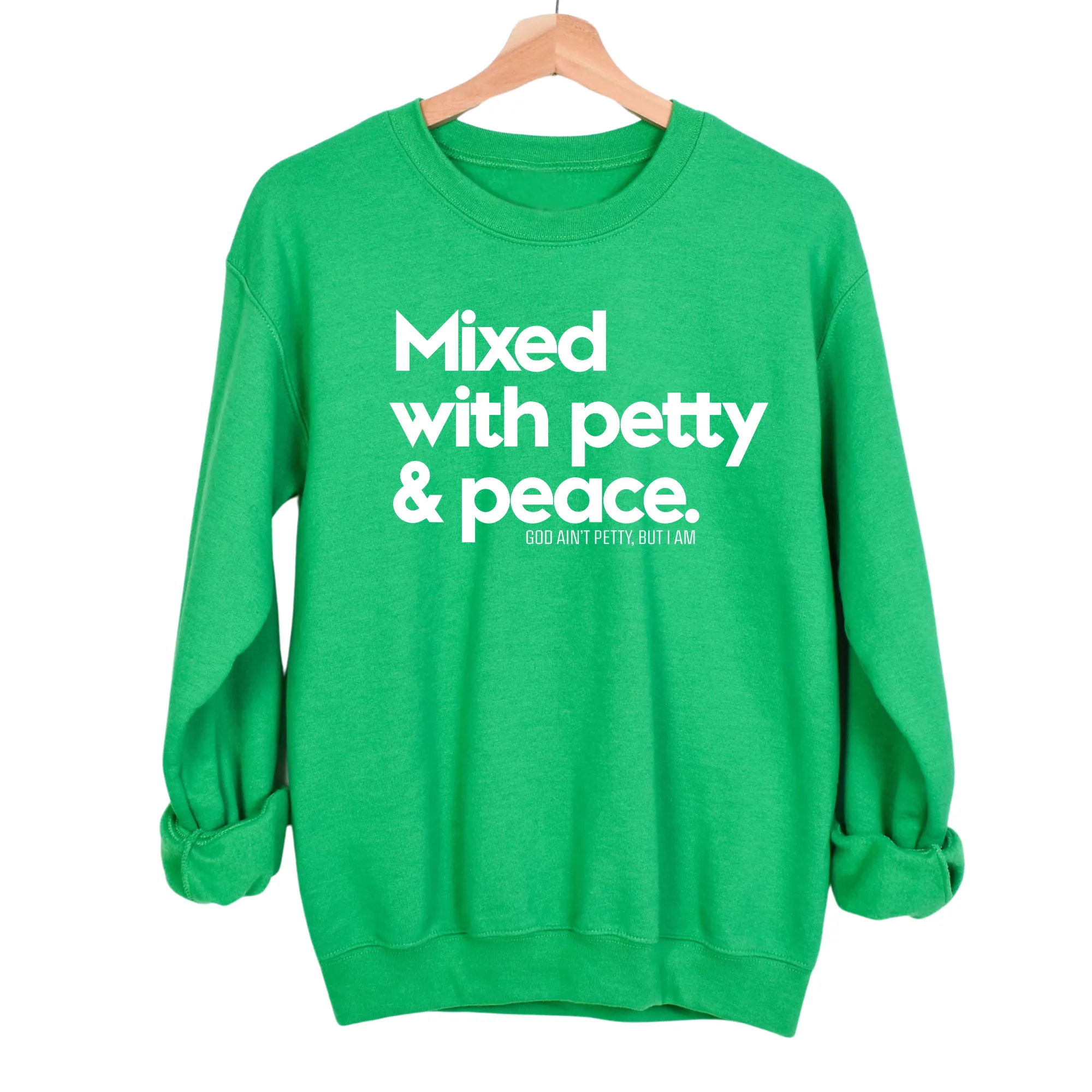 Mixed with petty & peace Unisex Sweatshirt