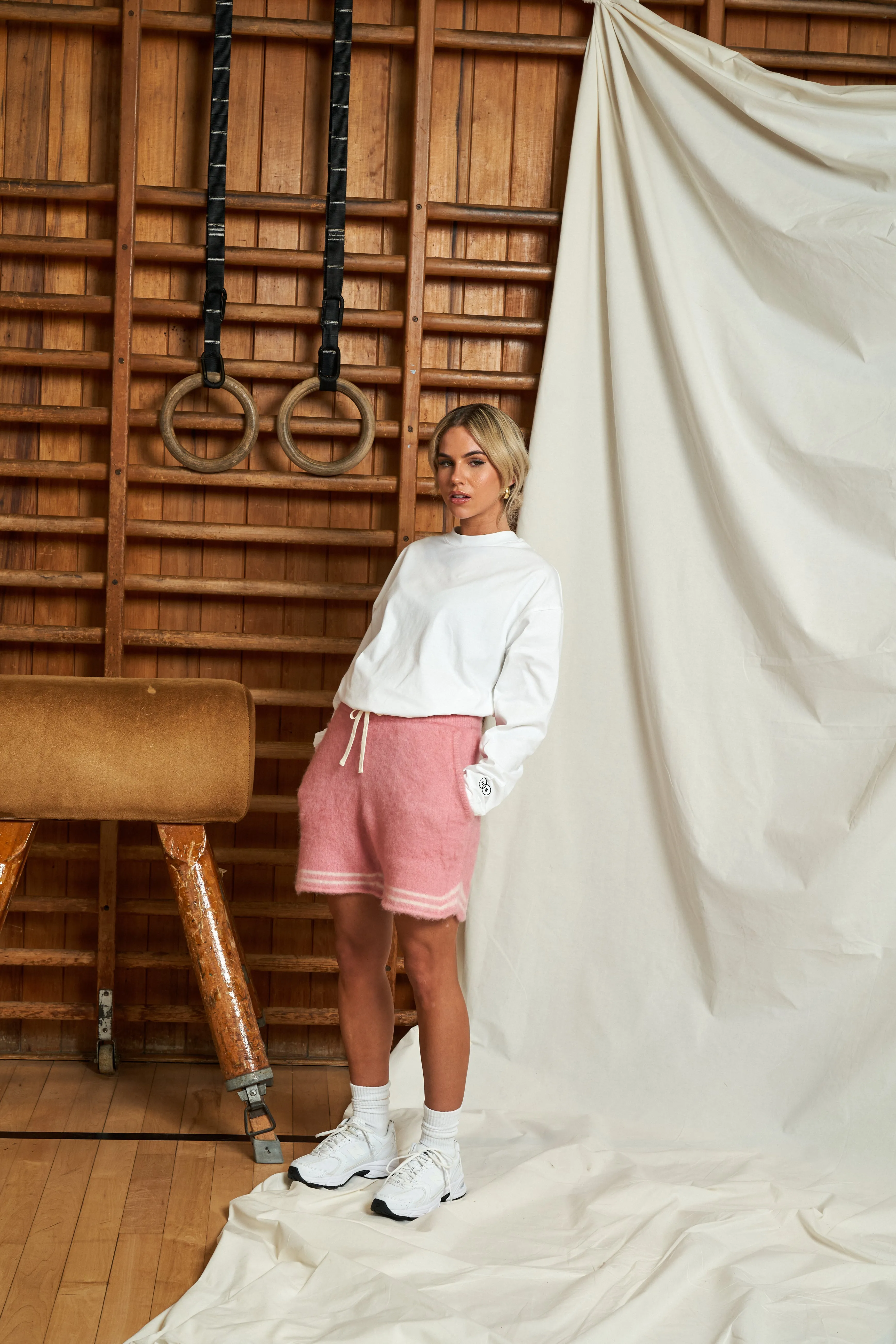 Mohair Baller Shorts - Pink