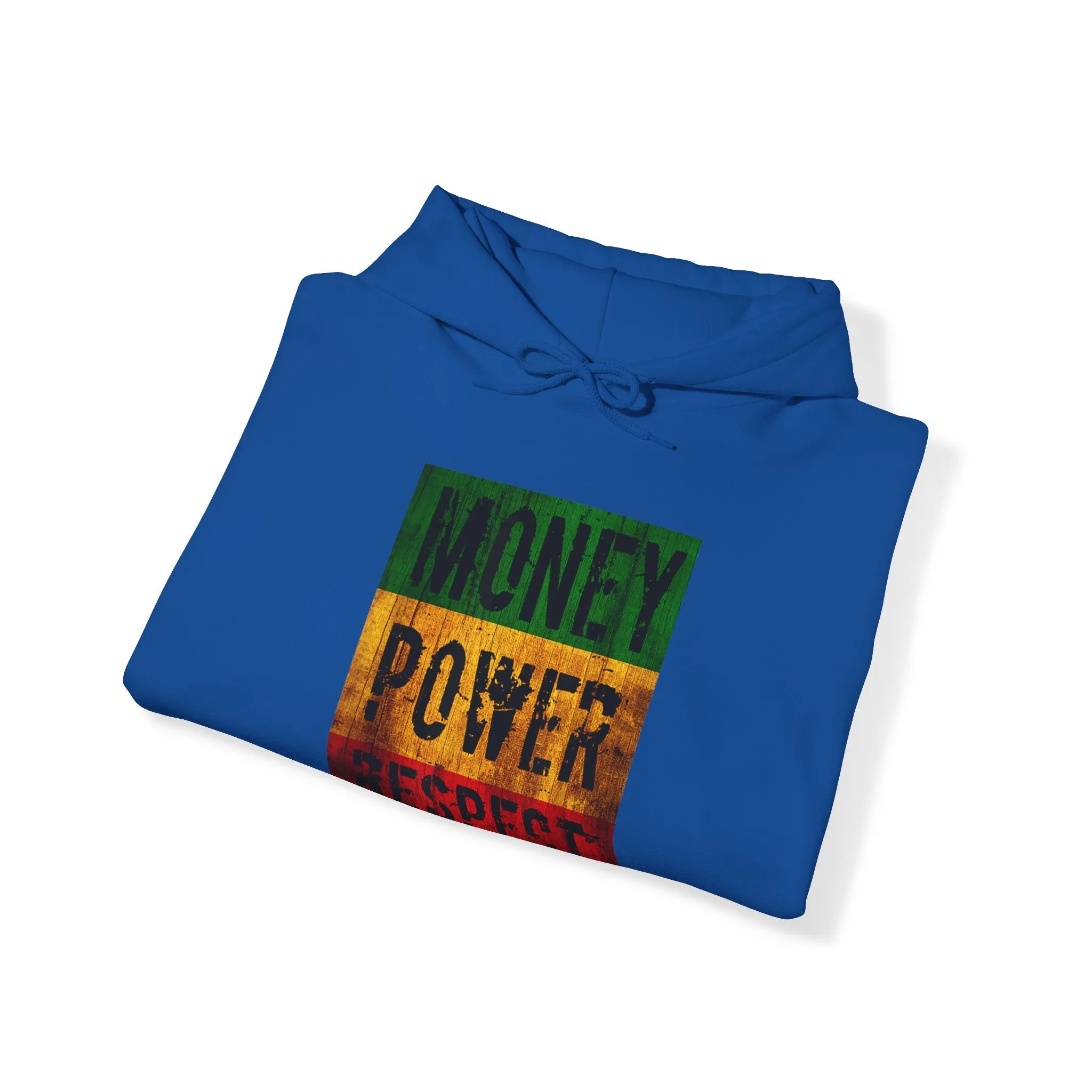 Money Power Respect Heavy Blend Unisex Hoodie