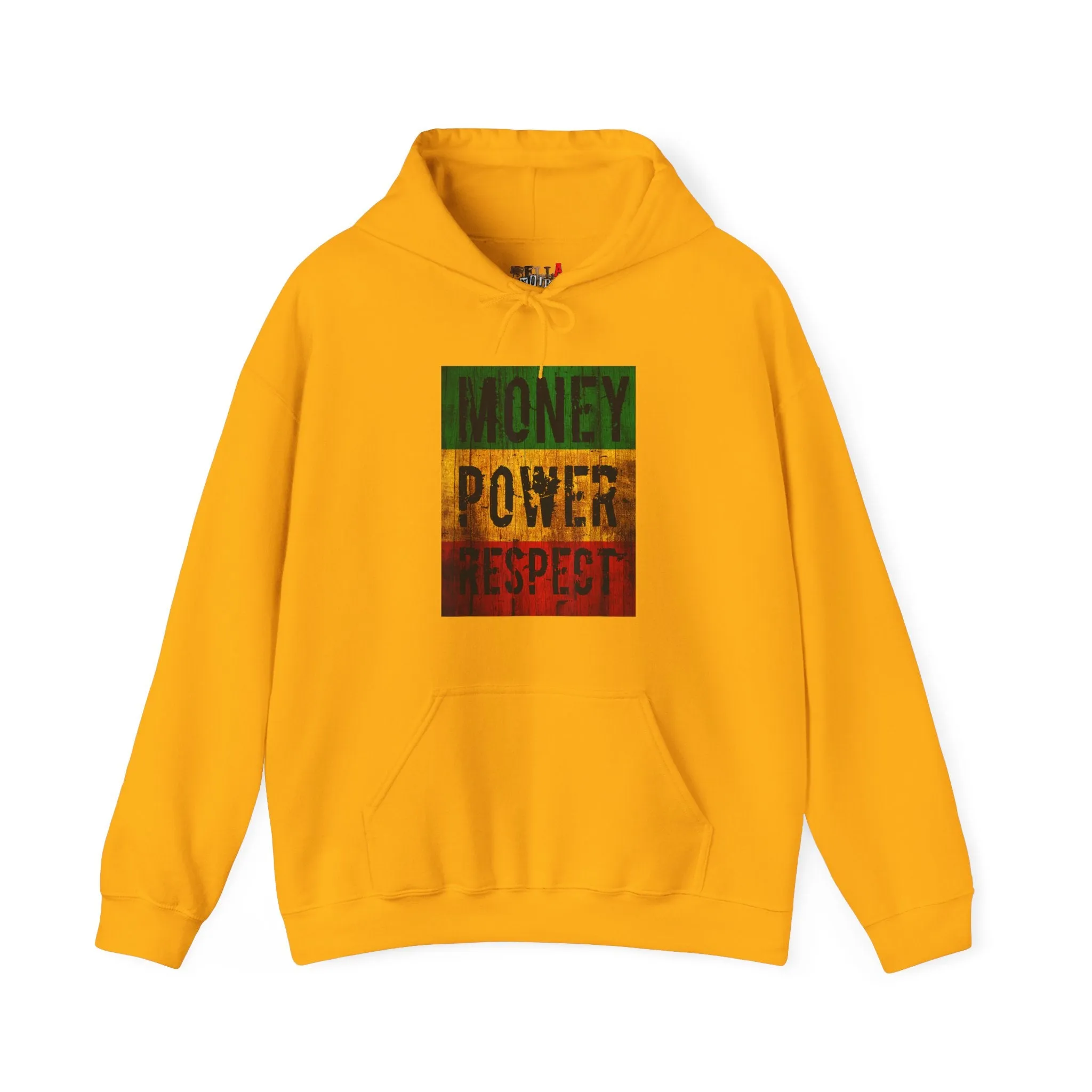 Money Power Respect Heavy Blend Unisex Hoodie