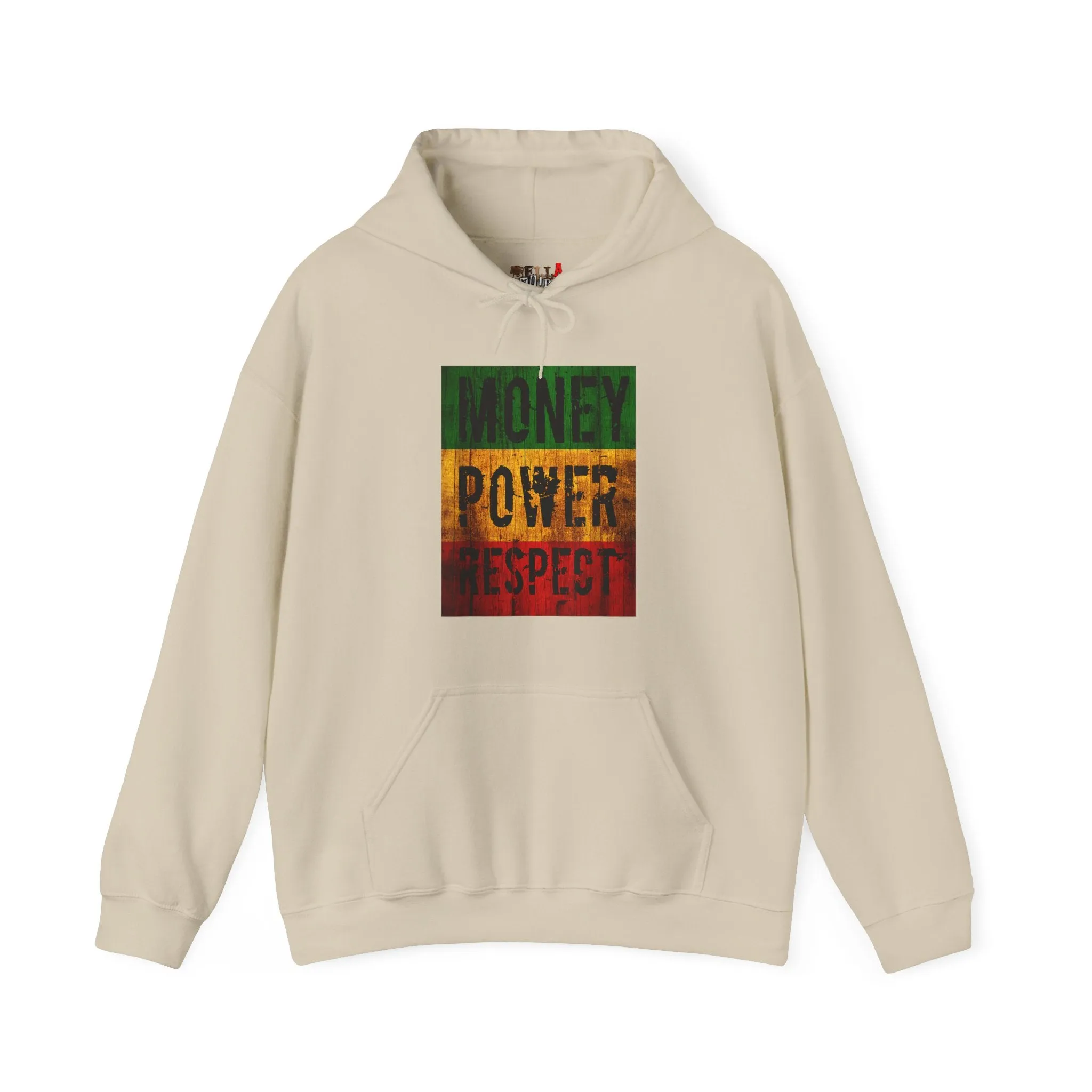 Money Power Respect Heavy Blend Unisex Hoodie