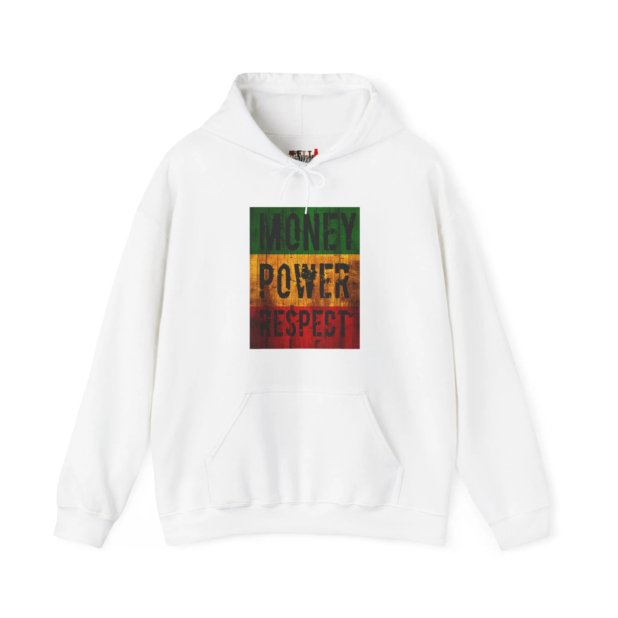 Money Power Respect Heavy Blend Unisex Hoodie