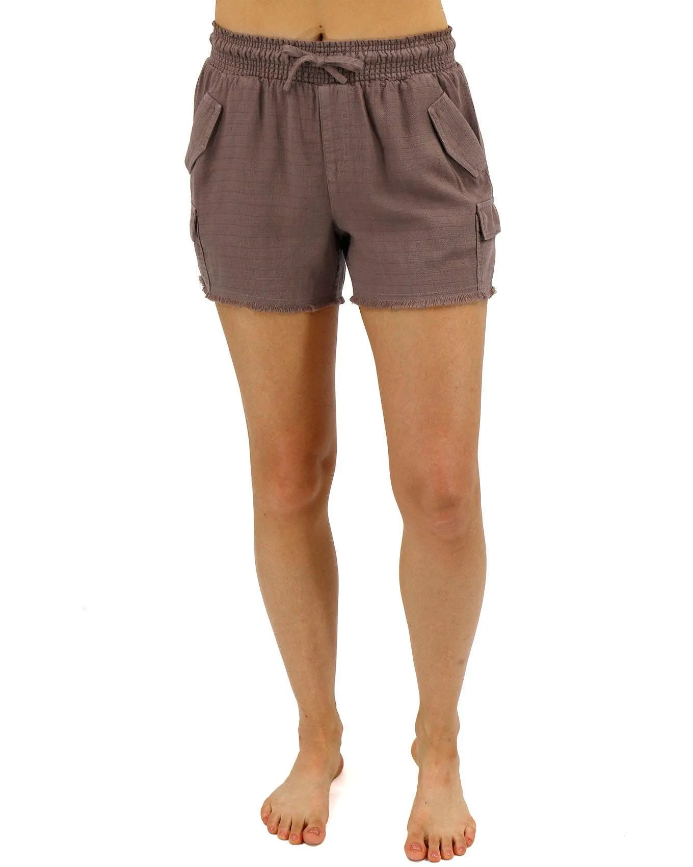 Monica Cargo Shorts- Mocha