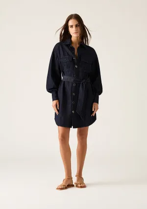 Mos the Label - Ana Denim Shirt Mini Dress