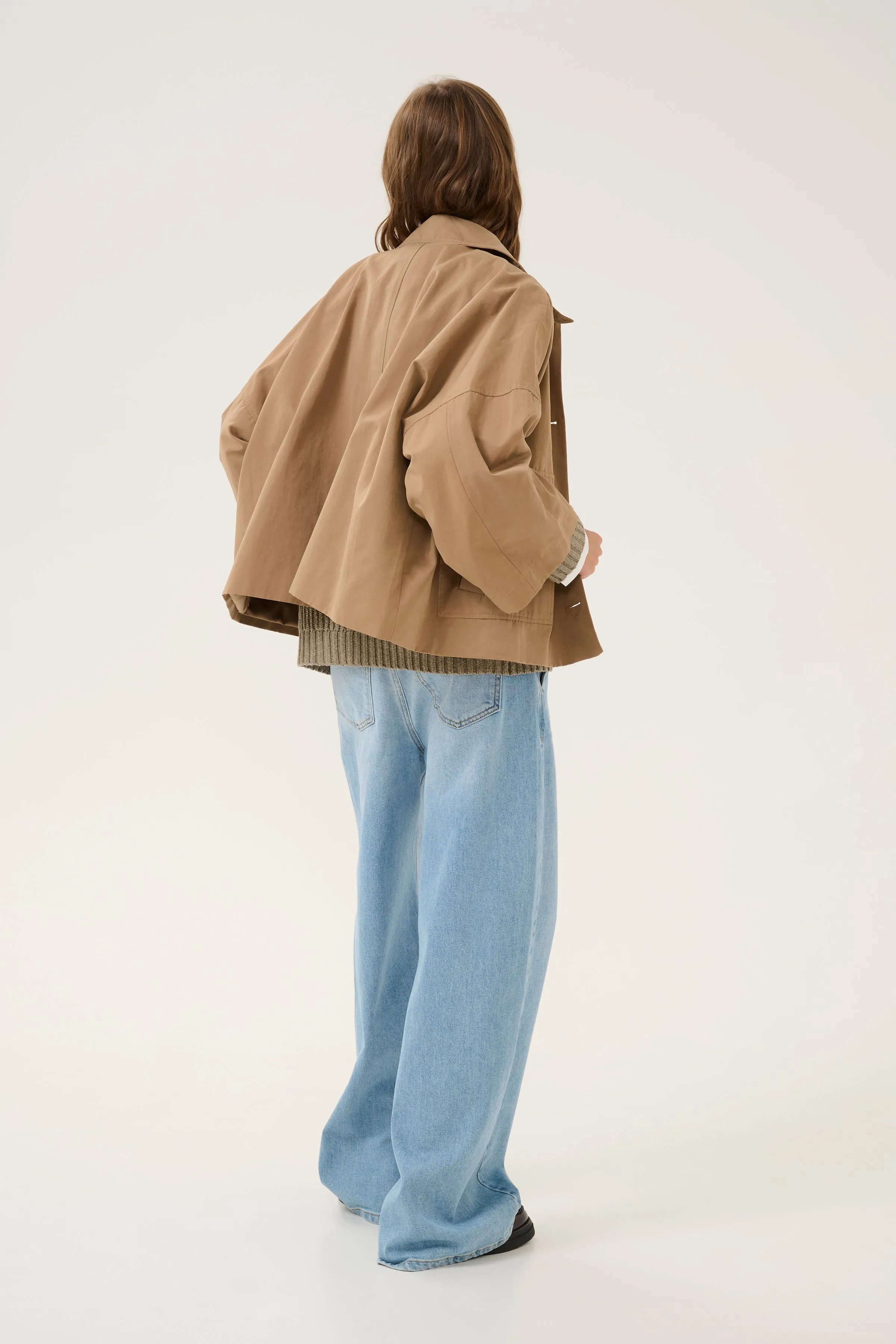 MY ESSENTIAL WARDROBE - Jacket - Sepia Tint - Lyon short