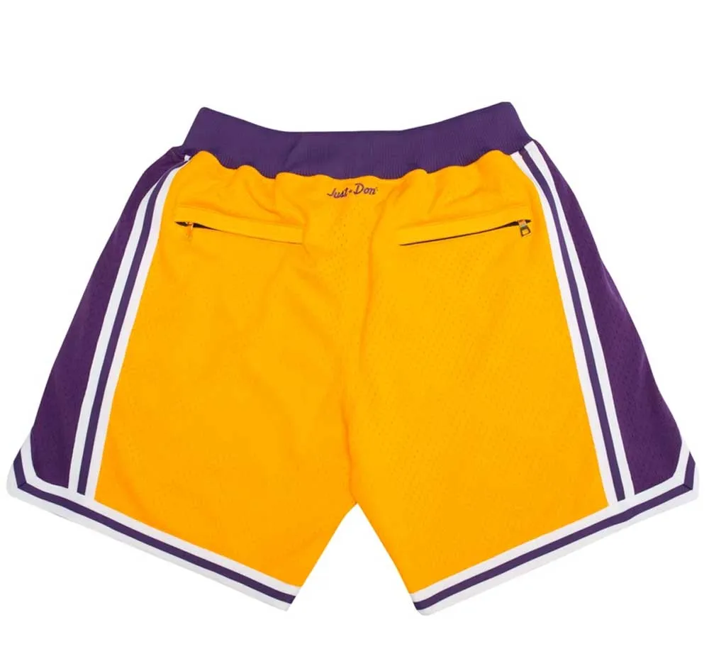 NBA JUST DON 1996-97 LAKERS SHORTS