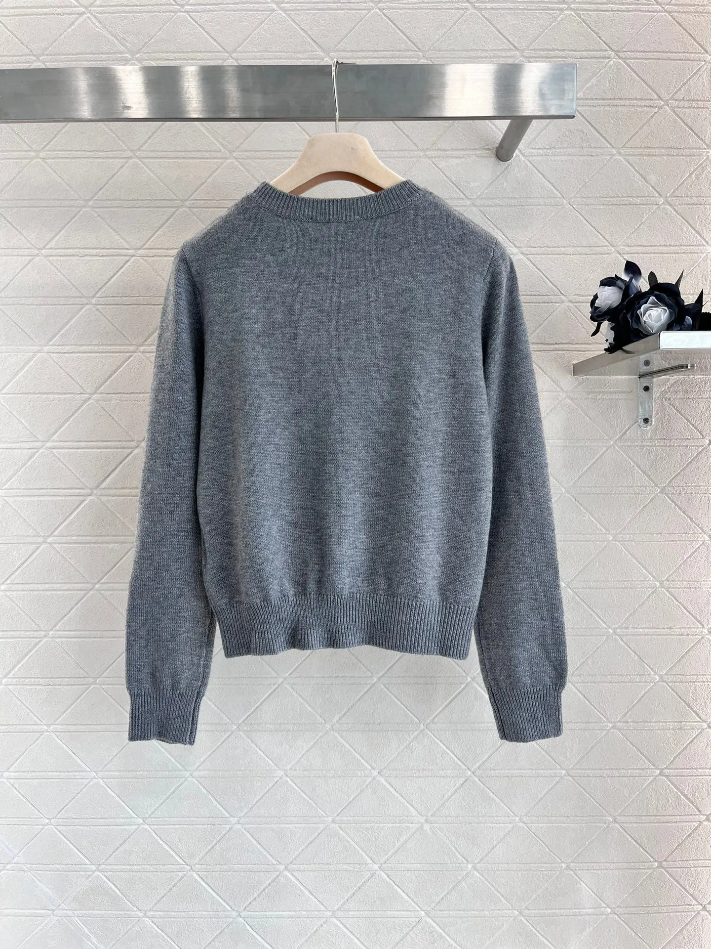 New diamond logo knitted long sleeves