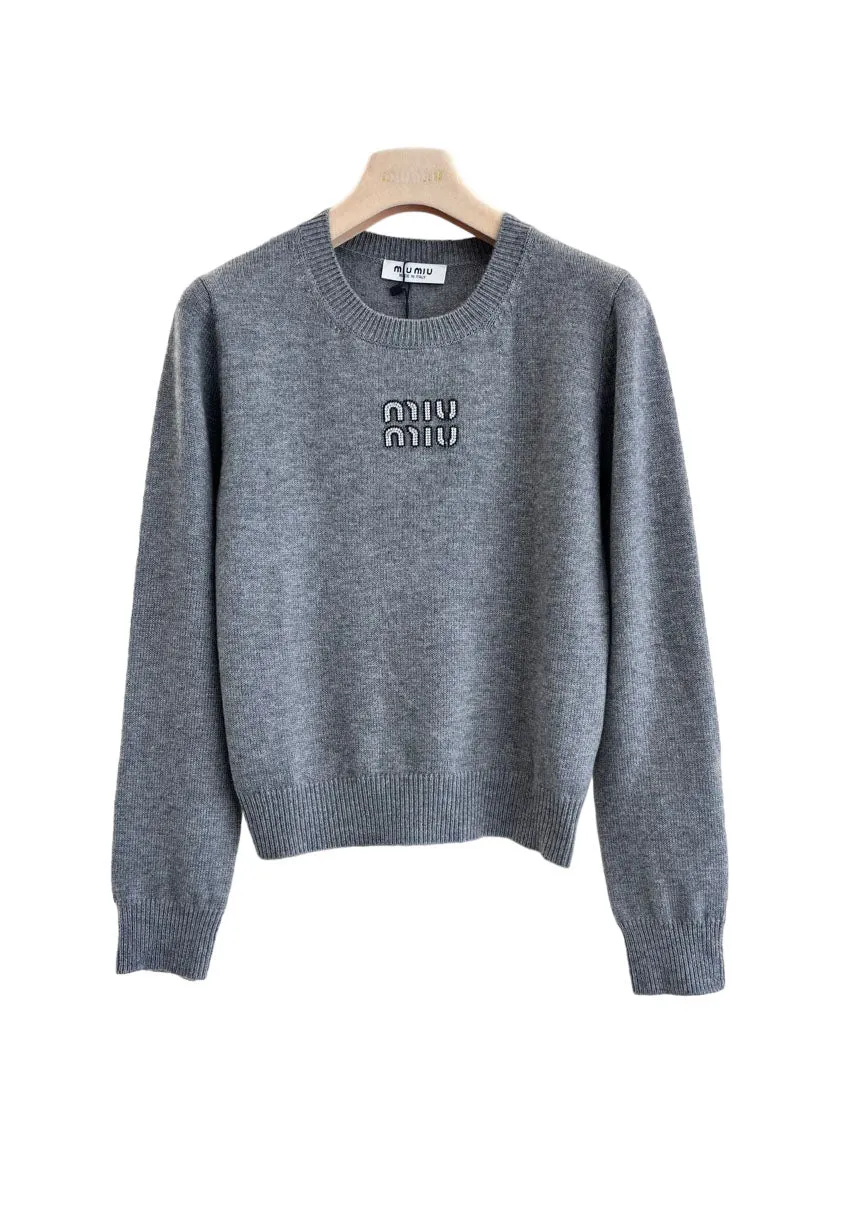 New diamond logo knitted long sleeves