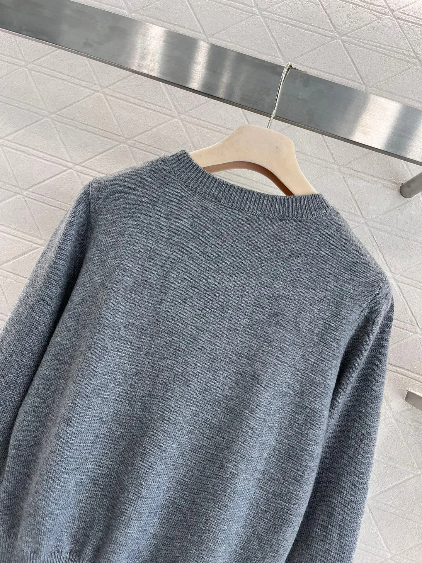 New diamond logo knitted long sleeves