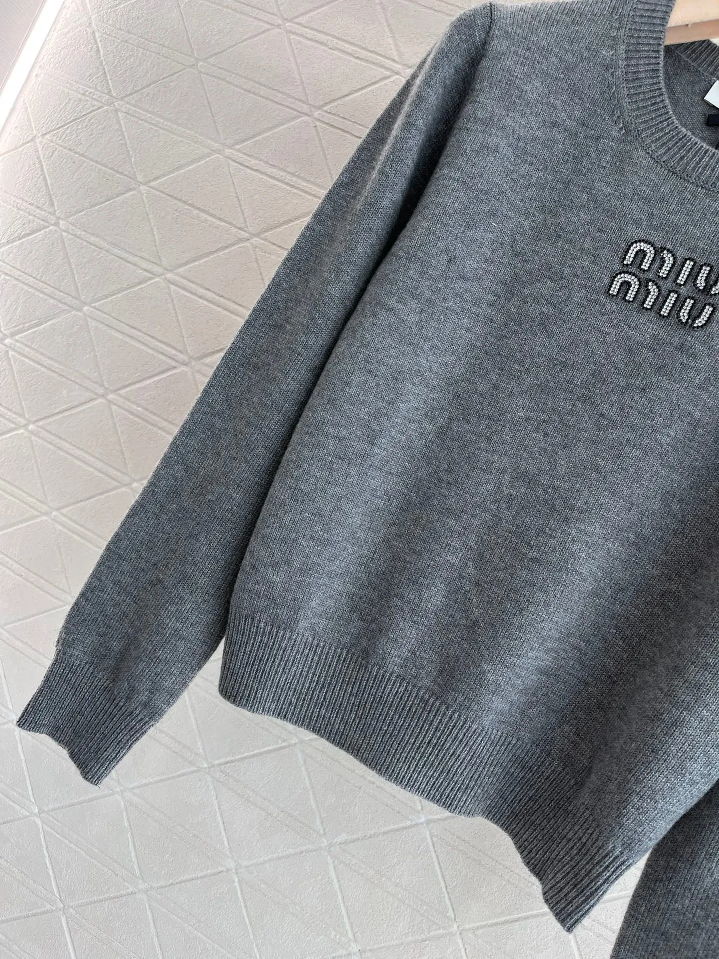New diamond logo knitted long sleeves