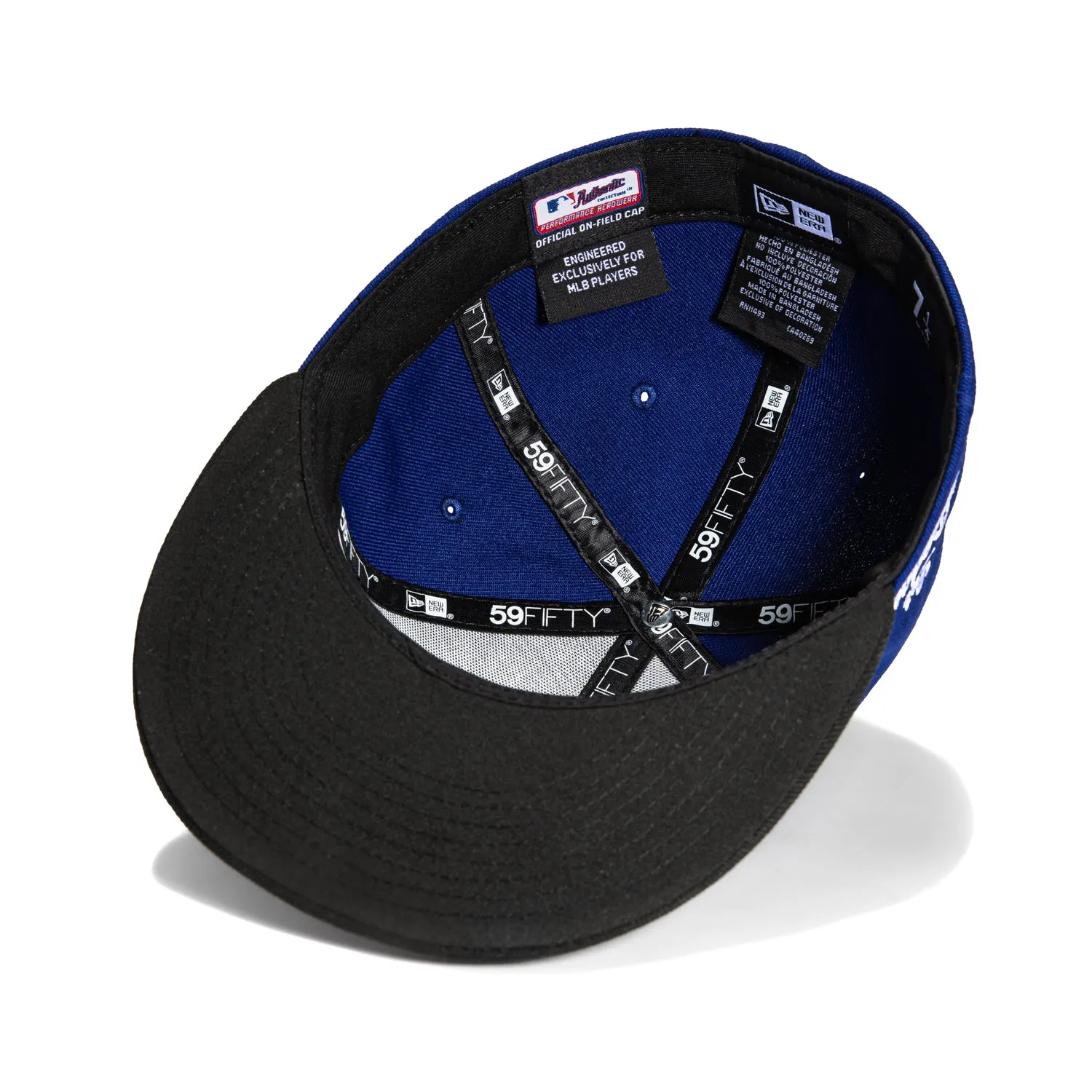 New Era 59Fifty Authentic Collection Los Angeles Dodgers 2024 World Series Patch Hat - Royal