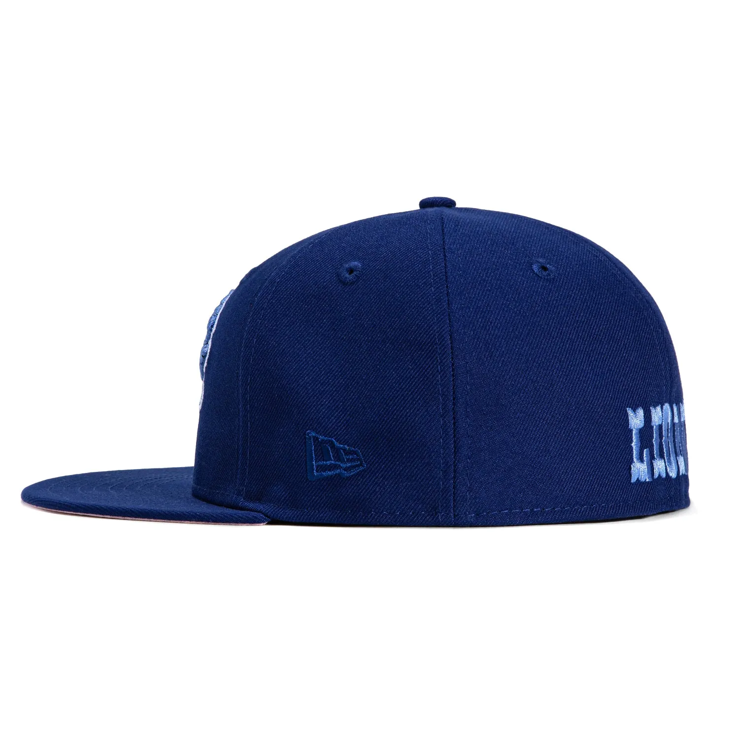 New Era 59Fifty Detroit Lions 75th Anniversary Patch Hat - Royal