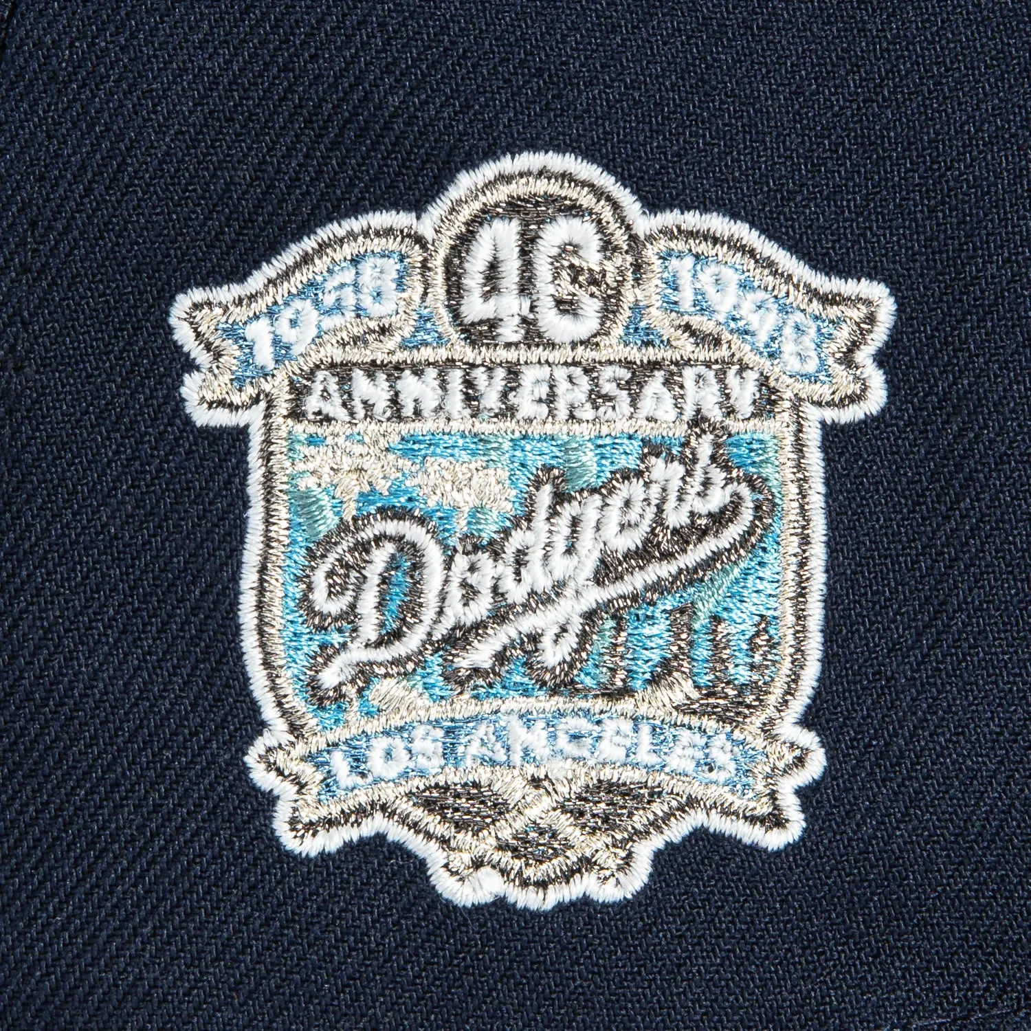 New Era 59Fifty Galaxy Pack Los Angeles Dodgers 40th Anniversary Patch Hat - Navy