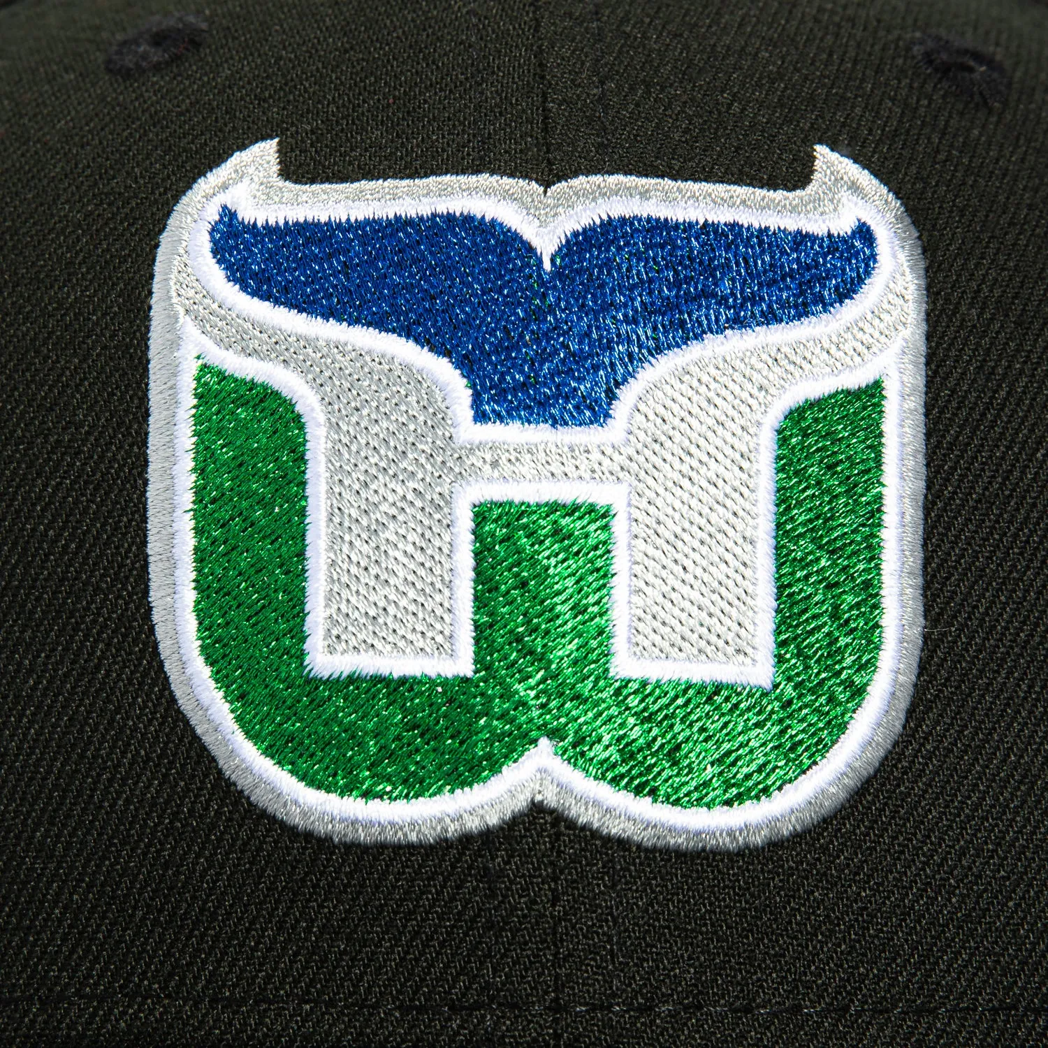 New Era 59Fifty Hartford Whalers Team UV Hat - Black