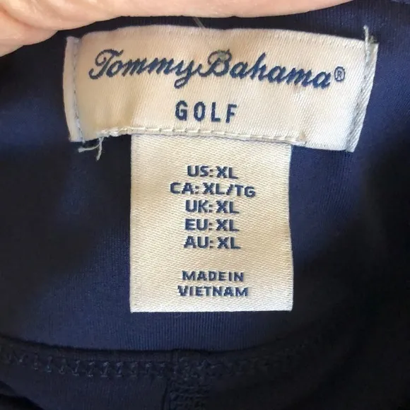 NEW Tommy Bahama Women’s Golf Skort UPF 50 Navy XL Ruffle Stretch Tennis Skirt