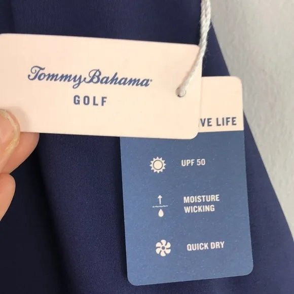 NEW Tommy Bahama Women’s Golf Skort UPF 50 Navy XL Ruffle Stretch Tennis Skirt