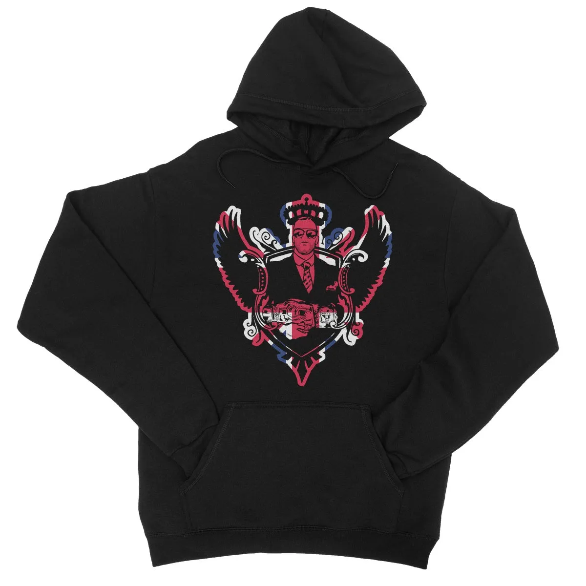 Nick Aldis UK Logo College Hoodie