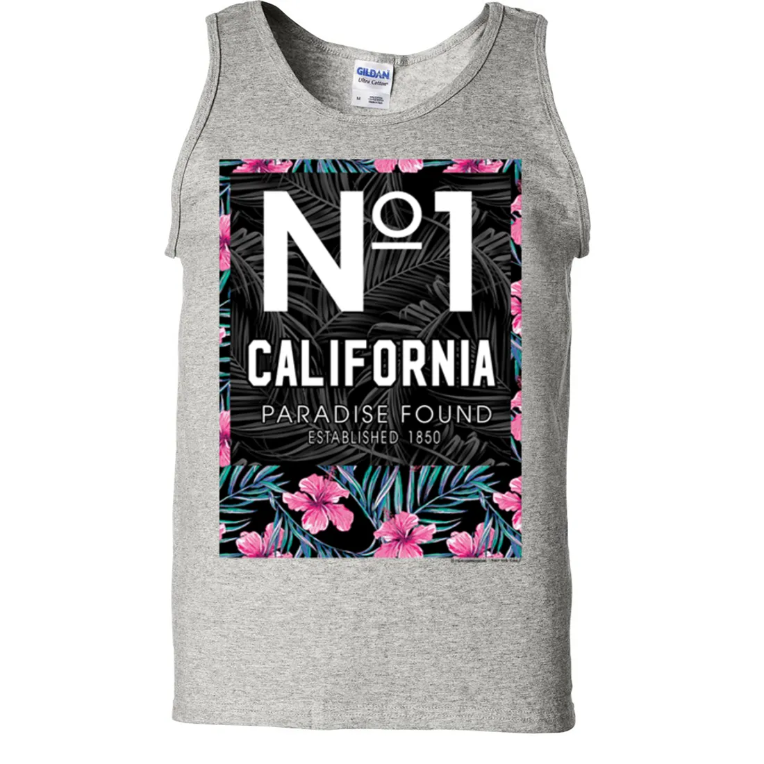 No 1 California Paradise Found Asst Colors Tank Top