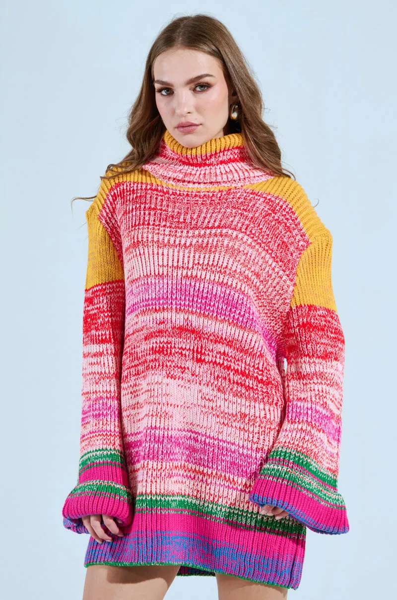 NO EFFORT NEEDED KNIT MINI DRESS
