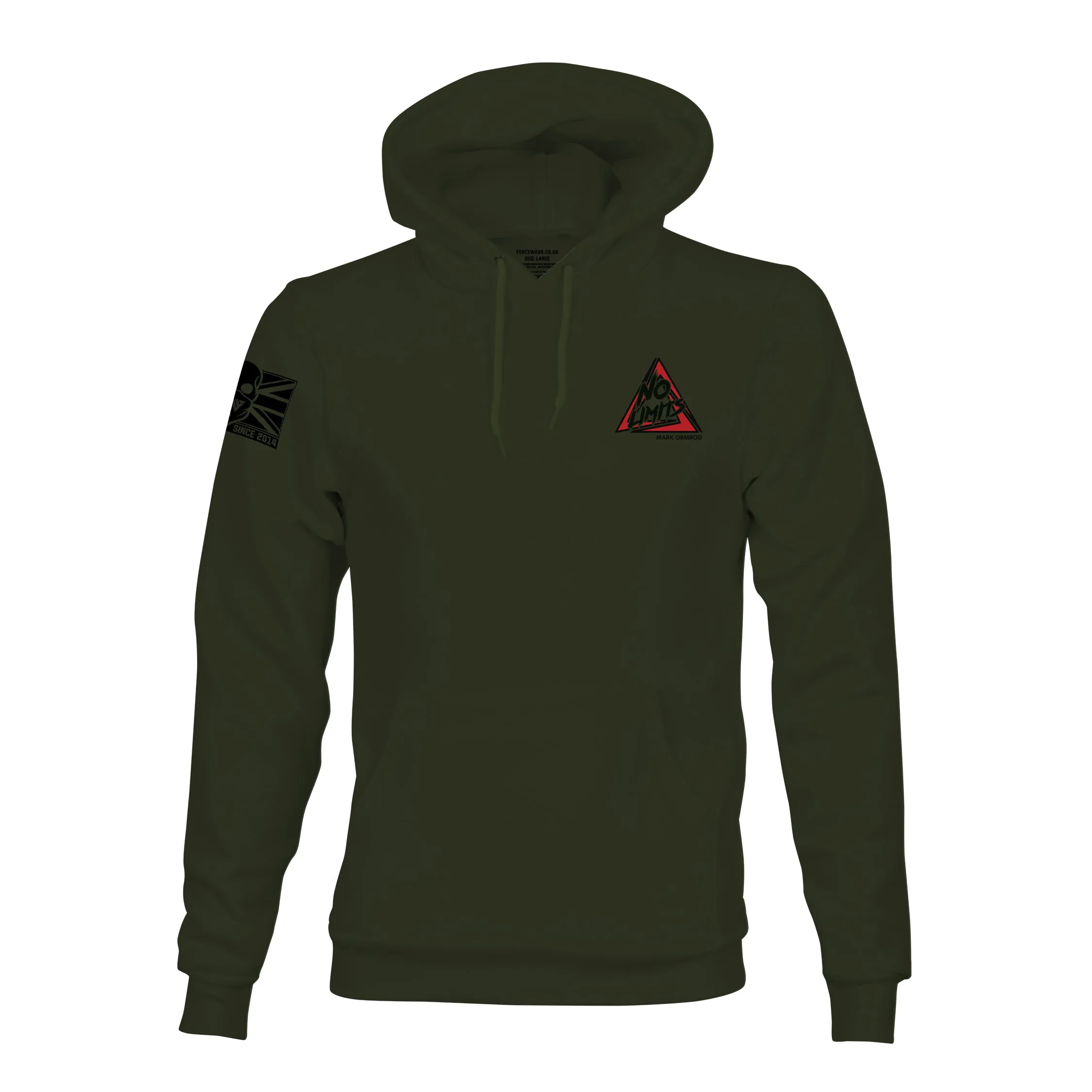 NO LIMITS TAG HOODIE