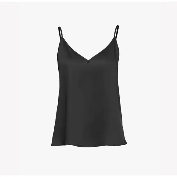 NWT Ettitude Bamboo Silky PJ Set - Women's Onyx Black Cami &amp; Shorts 2 Piece Set