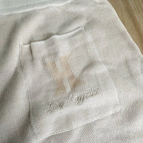 NWT Honor The Gift Bone Jungle Shorts XL Buttery Soft Terry‎ Cream