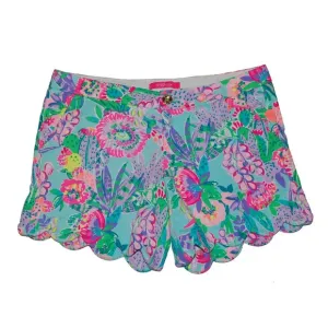NWT Lilly Pulitzer Buttercup Knit Shorts Me and My Zesty Sz 8