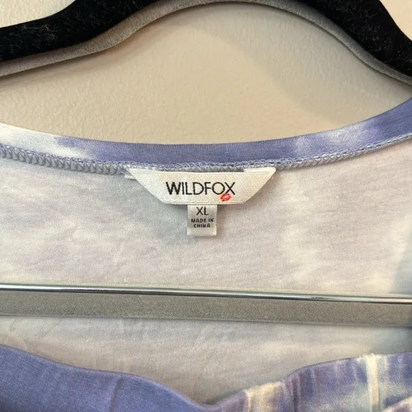 NWT Wildfox Tie Dye Lounger Pajama Set