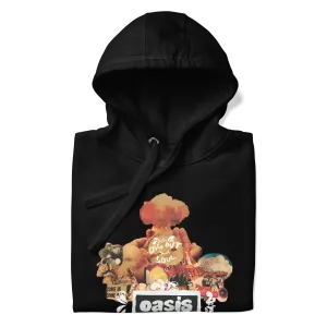 Oasis Collage Jumbo Print Hoodie