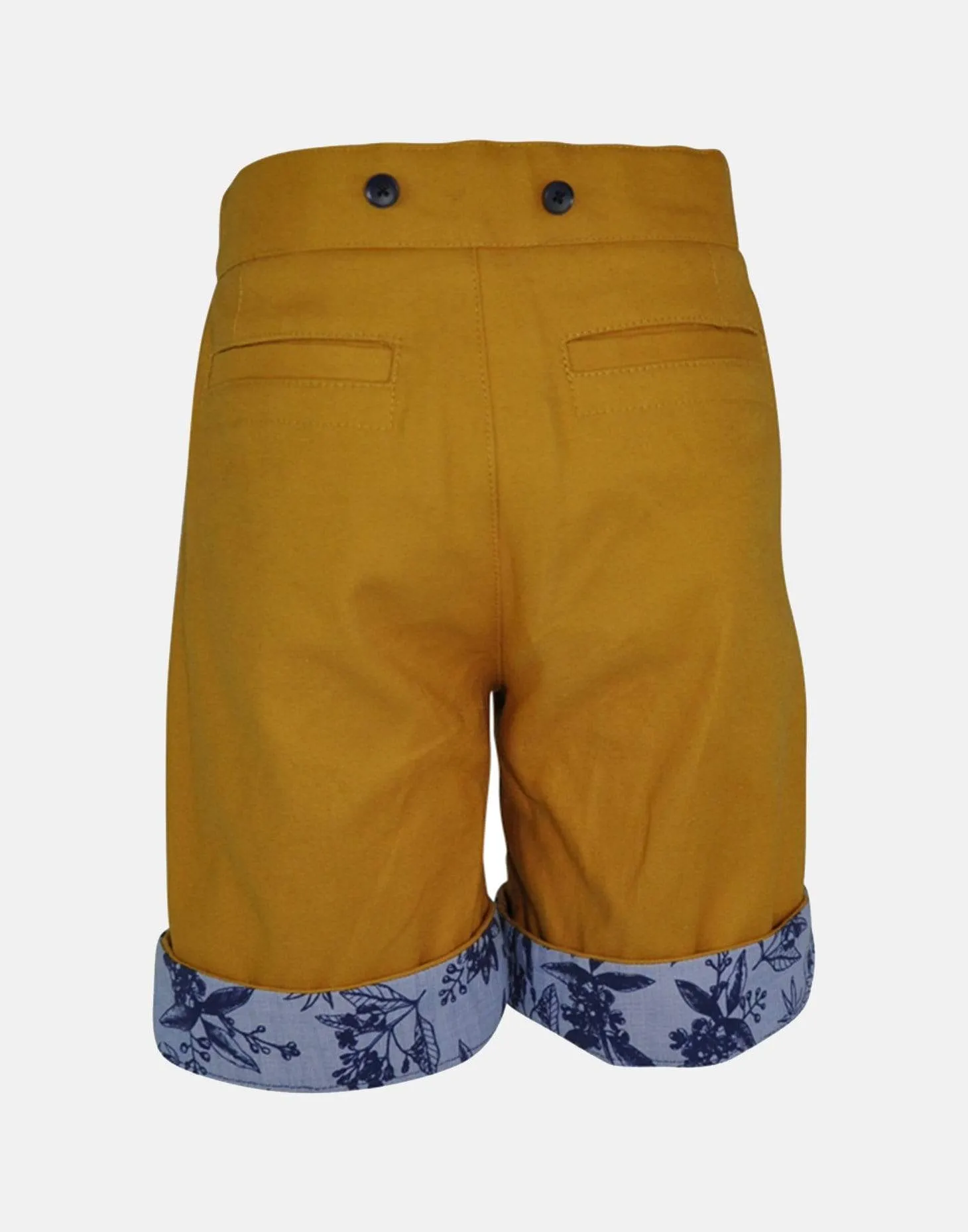 Oliver: Mustard shorts
