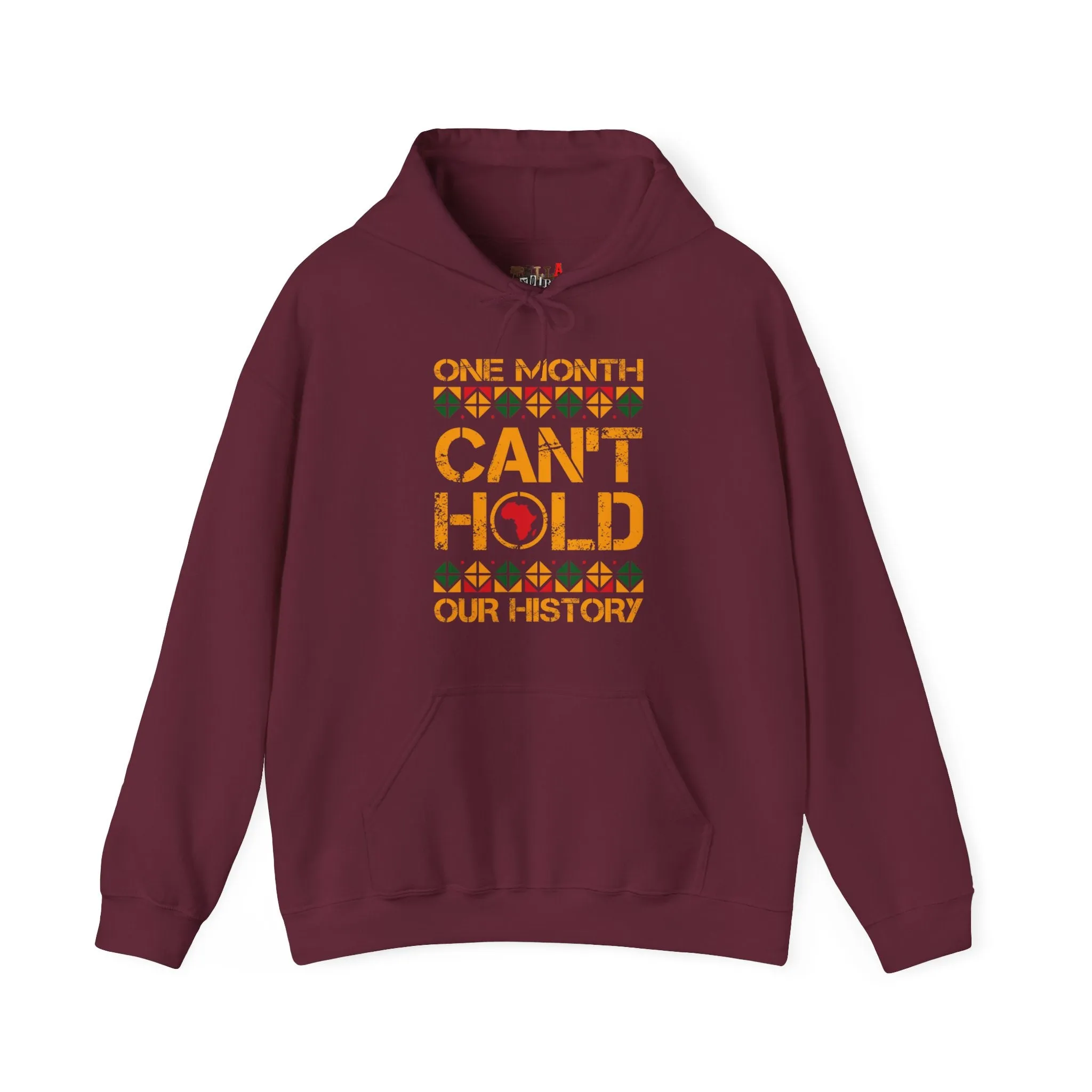 One Month Can't Hold Our History Heavy Blend Unisex Hoodie
