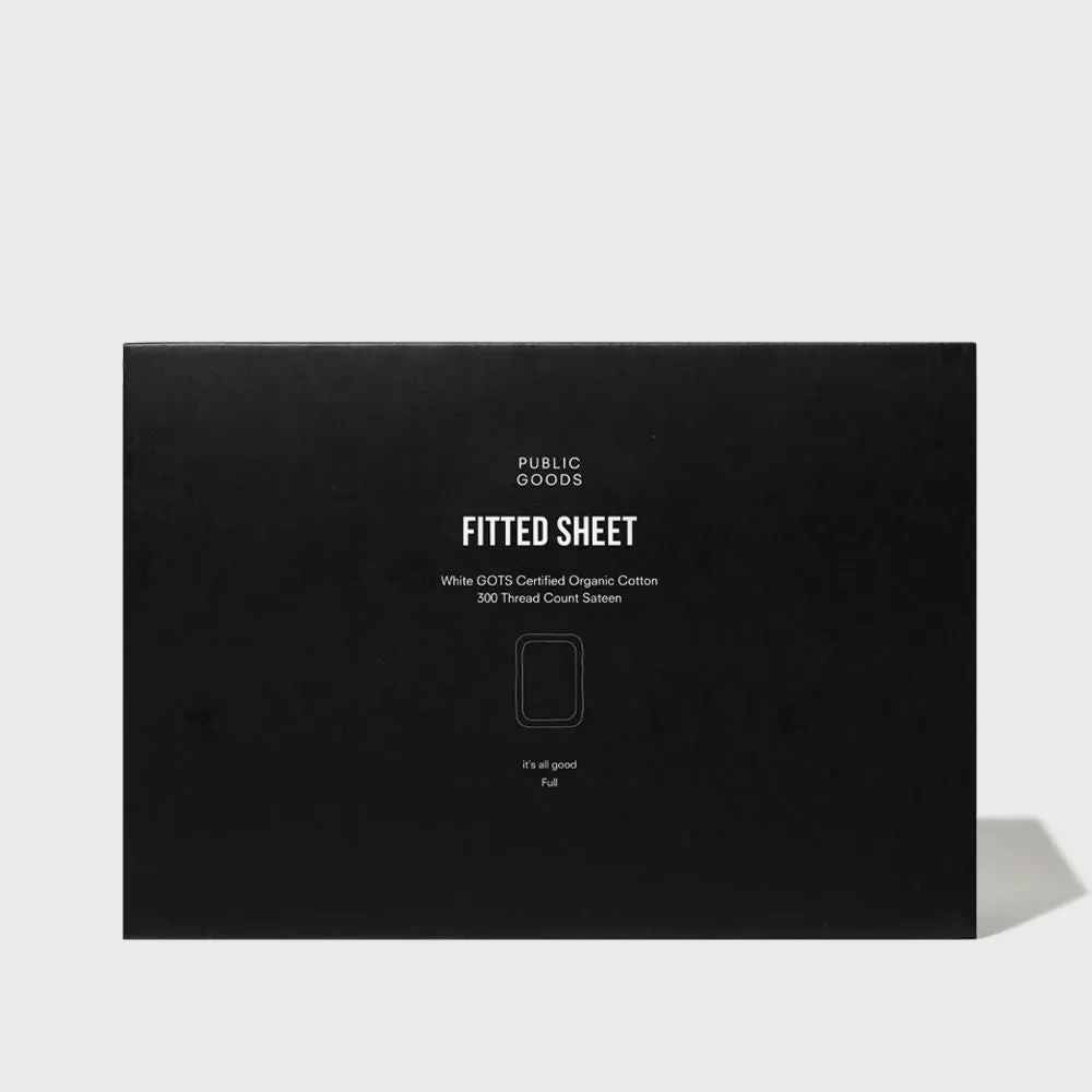 Organic Full Fitted Sheet