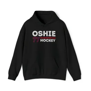 Oshie 77 Washington Hockey Grafitti Wall Design Unisex Hooded Sweatshirt