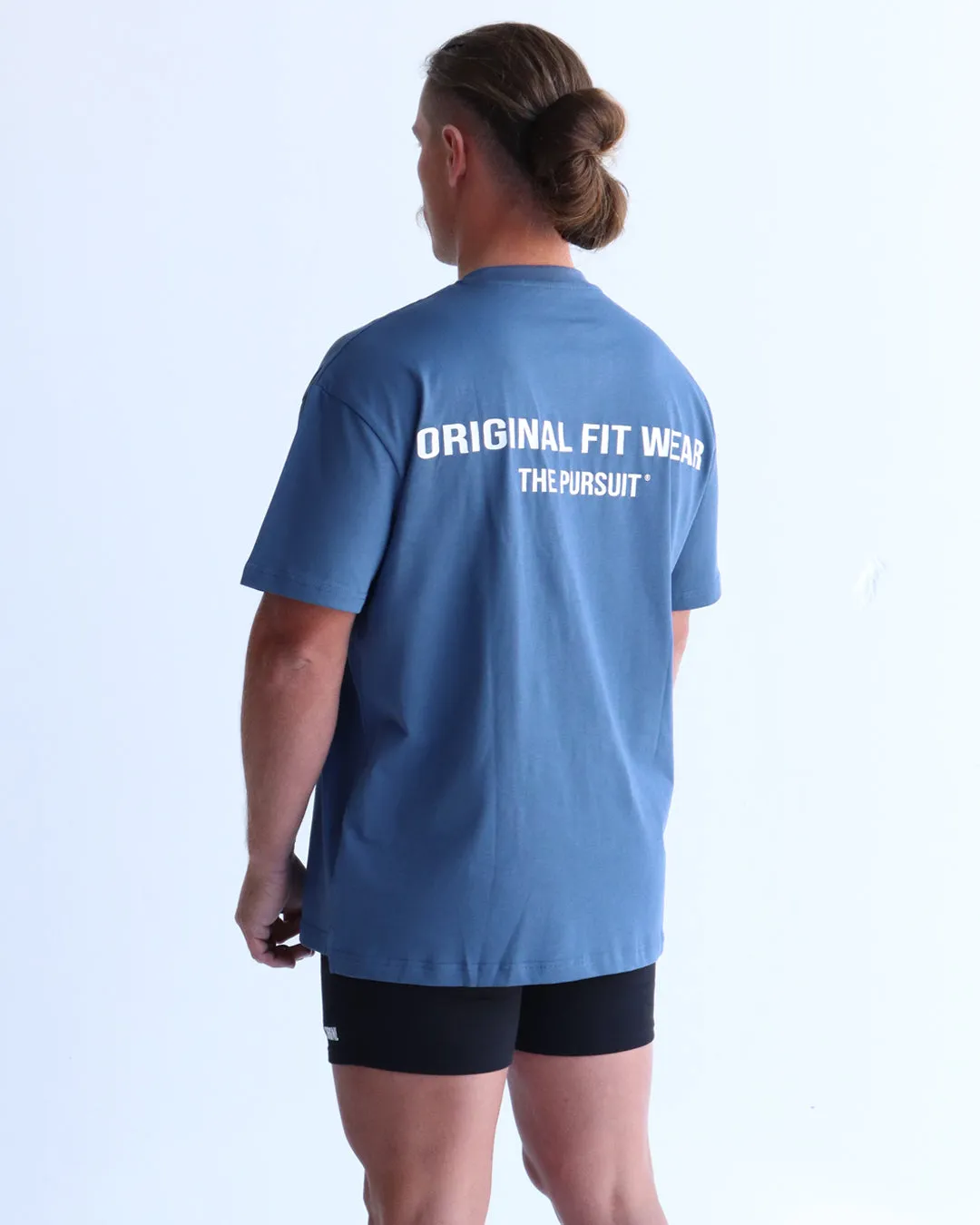 Oversized Club Tee - Blue