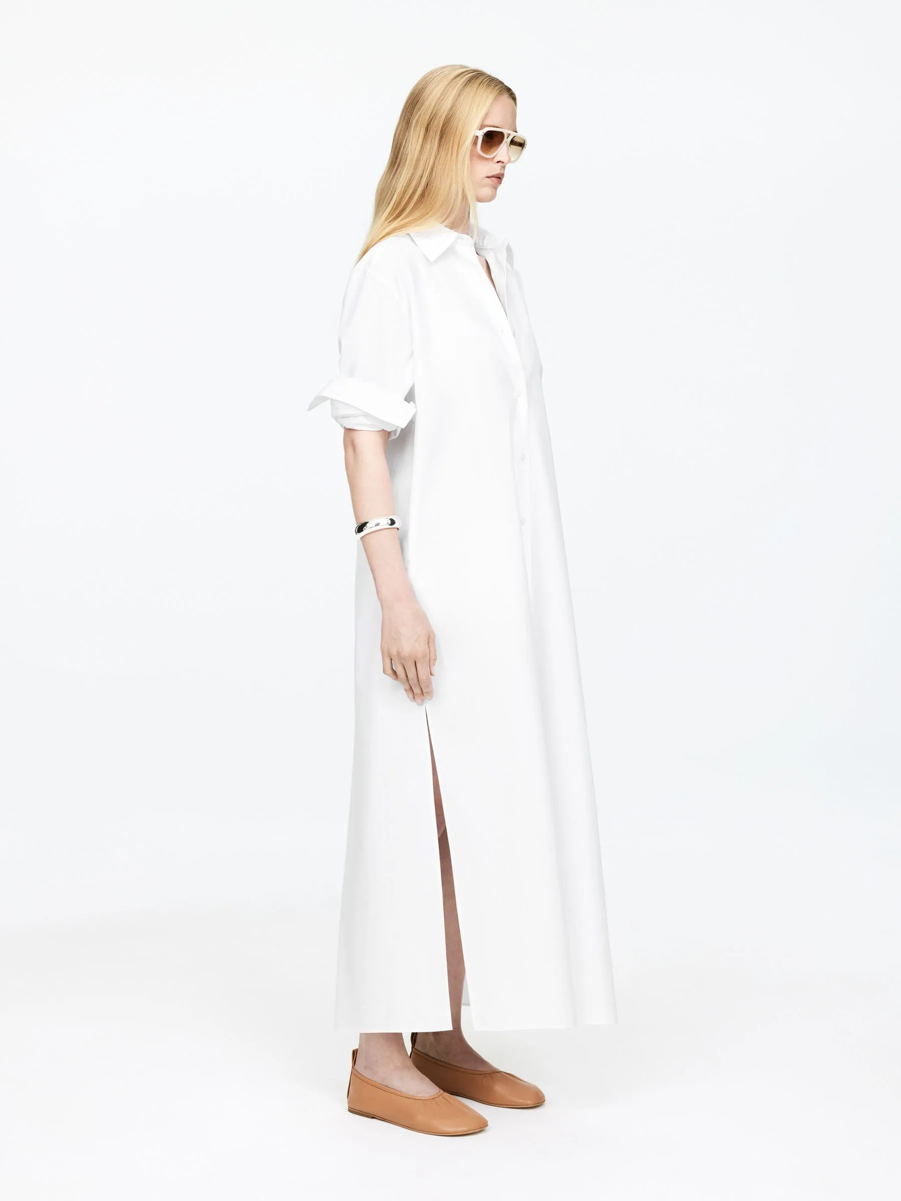 Oversized Shirt Dress