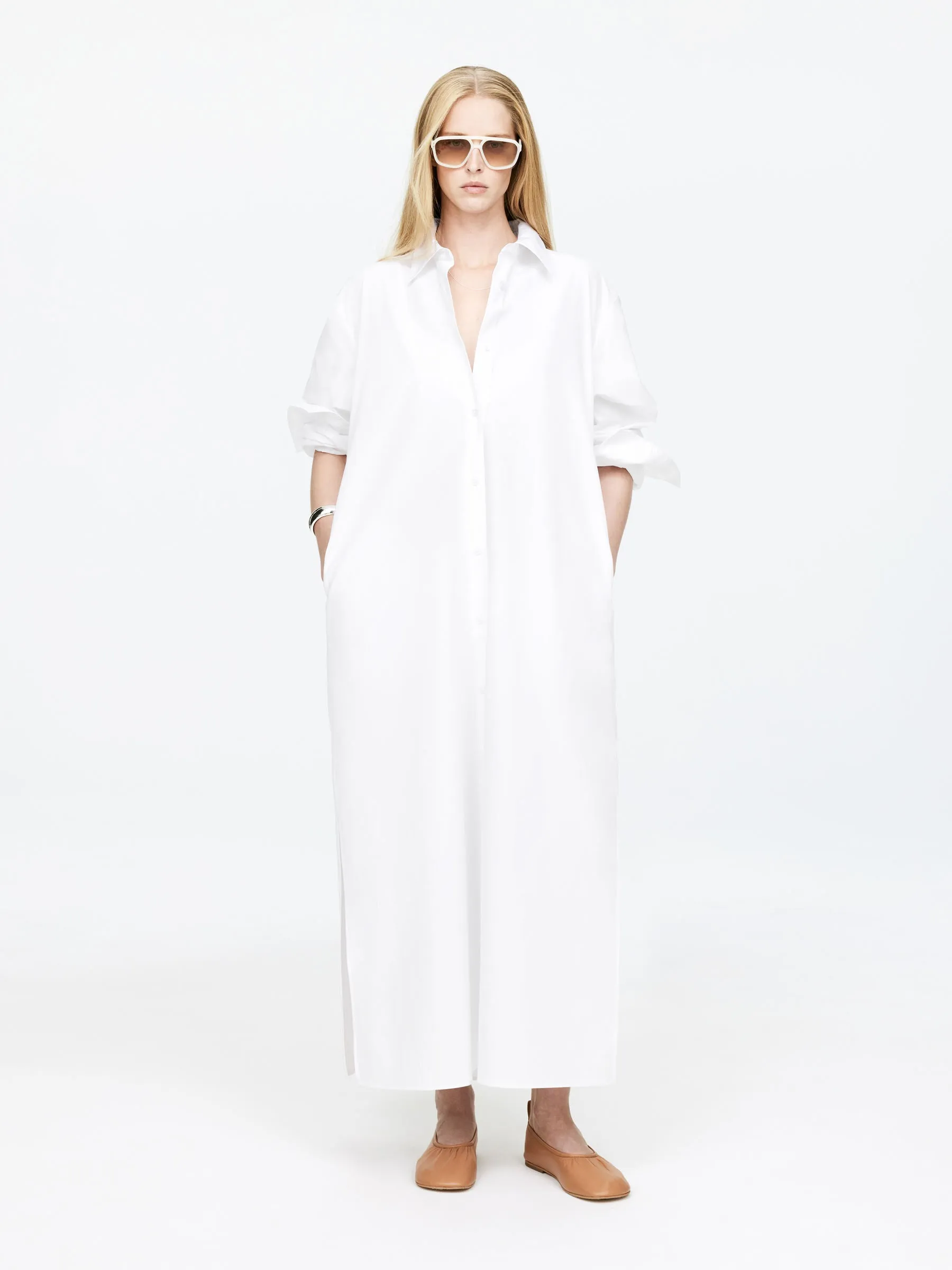 Oversized Shirt Dress