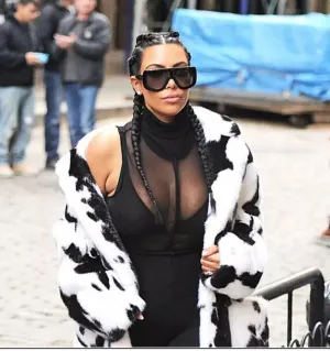 Oversized Sunglasses Celebrity Style Kim Kardashian Style