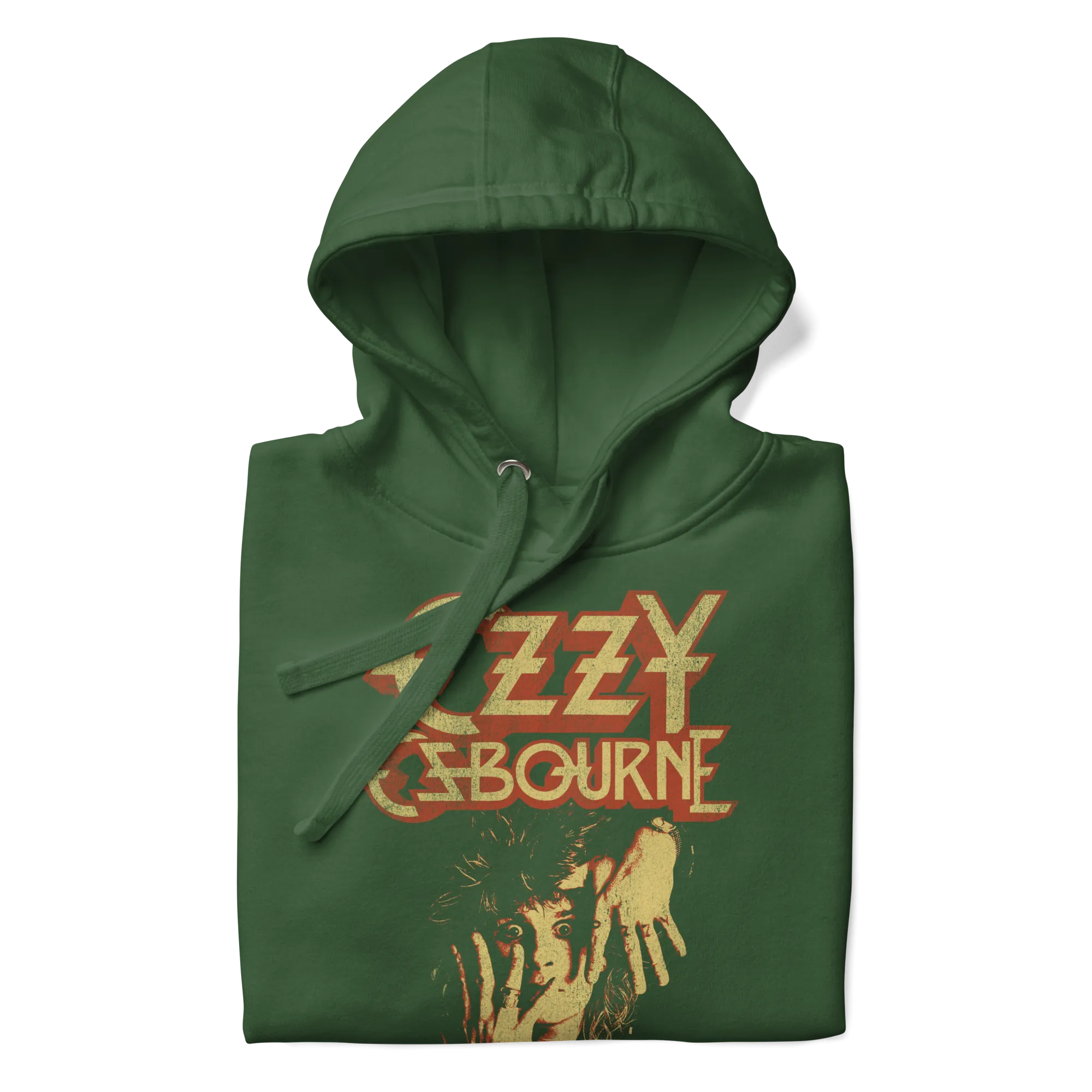 Ozzy Osbourne - Late 80s Vintage Ozzy Jumbo Print Hoodie