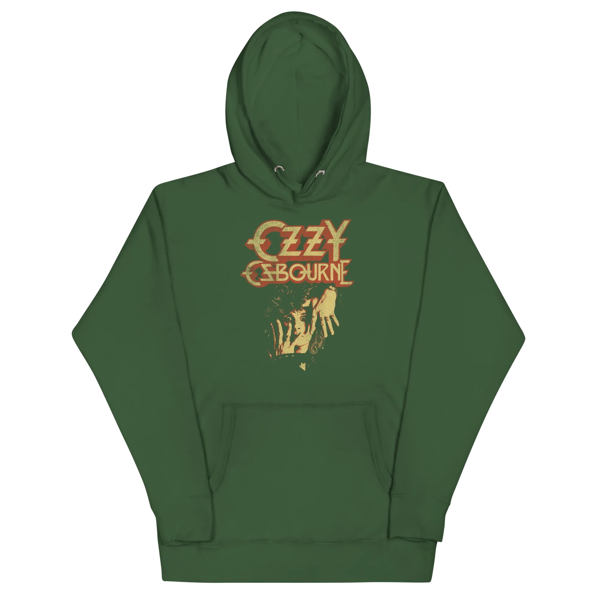Ozzy Osbourne - Late 80s Vintage Ozzy Jumbo Print Hoodie