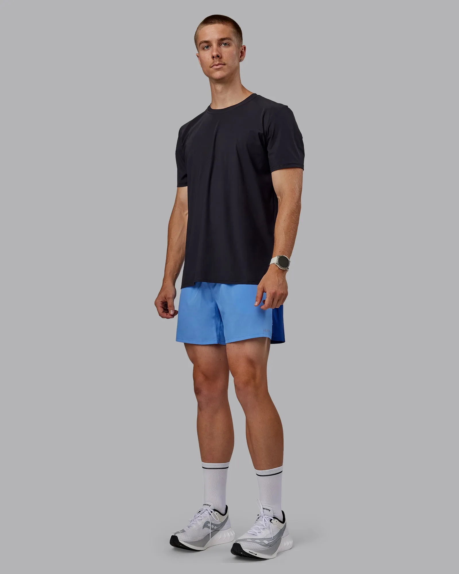 Pace 5" Lined Performance Shorts - Midnight Blue-Ultramarine