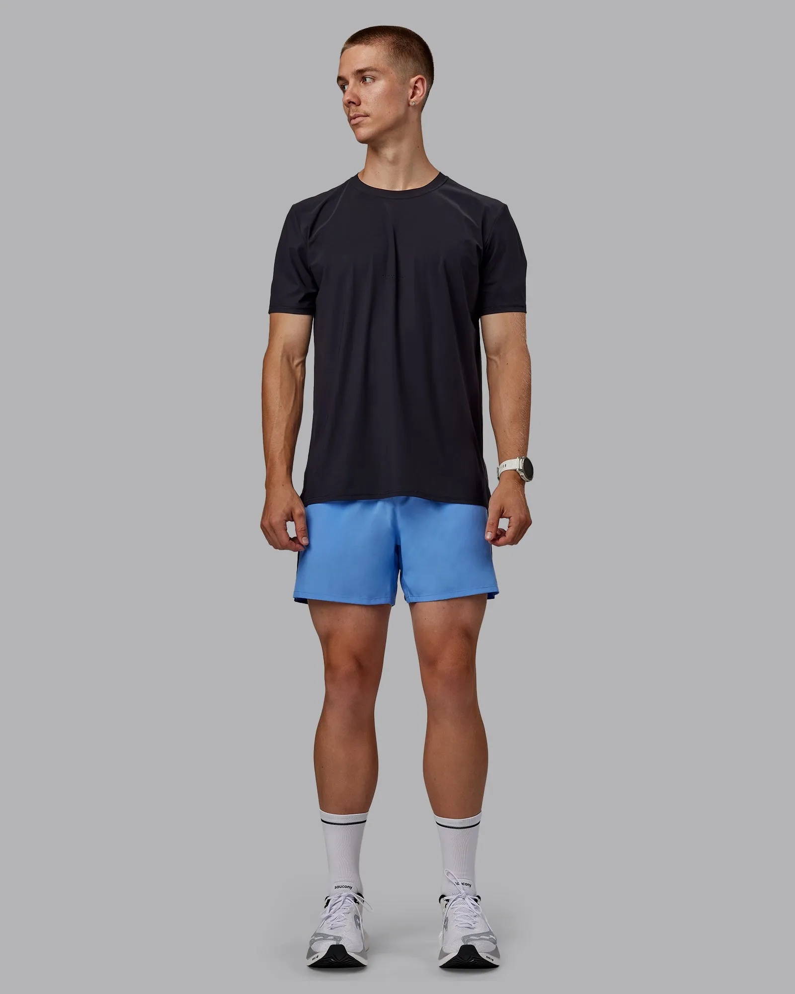 Pace 5" Lined Performance Shorts - Midnight Blue-Ultramarine